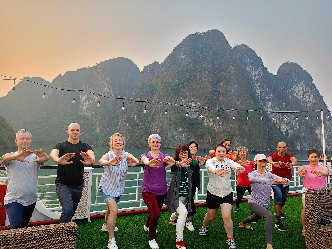 Tai Chi on Ha Long Bay: Greet the Sunrise in Perfect Serenity